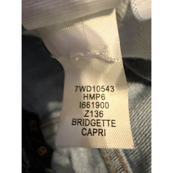 Vintage Lucky Brand Bridgette Capri Crop Jeans Size 8/29 - Picture 11 of 13